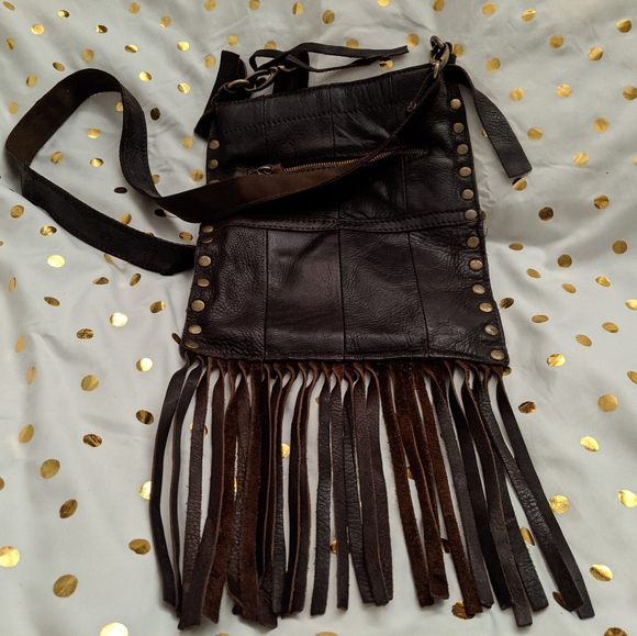 Selena Vaughan Handbags - Dark Brown Hand Crafted Leather Cross Body